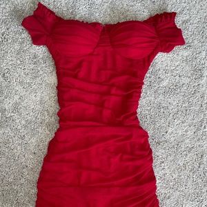 Red Windsor Hoco Dress